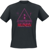 The Nightmare Before Christmas - Disney T-Shirt - Halloween King - S bis XXL - für Männer - Größe L - schwarz  - Lizenzierter Fanartikel von The Nightmare Before Christmas