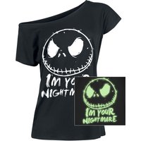 The Nightmare Before Christmas - Disney T-Shirt - I'm Your Nightmare - S bis XXL - für Damen - Größe S - schwarz  - Lizenzierter Fanartikel von The Nightmare Before Christmas