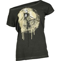 The Nightmare Before Christmas - Disney T-Shirt - Jack Skellington - S bis XXL - für Damen - Größe L - dunkelgrau  - EMP exklusives Merchandise! von The Nightmare Before Christmas