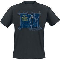 The Nightmare Before Christmas - Disney T-Shirt - Jack and the Well - S bis XXL - für Männer - Größe M - schwarz  - Lizenzierter Fanartikel von The Nightmare Before Christmas