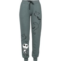 The Nightmare Before Christmas - Disney Trainingshose - Jack - XS bis S - für Damen - Größe XS - grau  - EMP exklusives Merchandise! von The Nightmare Before Christmas