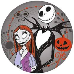 The Nightmare Before Christmas Jack & Sally NBX Abzeichen 2.5x2.5cm von The Nightmare Before Christmas