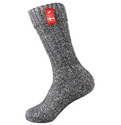 Danish Hygge Socks (Nordic Noir, UK 6-8 | EU 39-42) von The Nordic Sock Company
