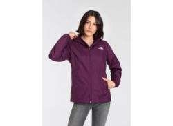 Funktionsjacke THE NORTH FACE "W QUEST JACKET - EU" Gr. XS, lila (black currant purple) Damen Jacken Sportjacken von The North Face