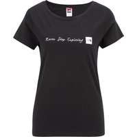 THE NORTH FACE® T-Shirt "Never Stop Exploring", Print, für Damen, schwarz, S von The North Face