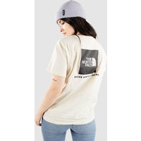 THE NORTH FACE Relaxed Redbox T-Shirt white dune von The North Face