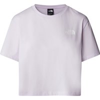 THE NORTH FACE WOMEN CROPPED SIMPLE DOME T-Shirt 2024 icy lilac - M von The North Face