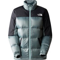 THE NORTH FACE WOMEN DIABLO RECYCLED DOWN Jacke 2024 powder teal/tnf black - S von The North Face