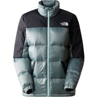 THE NORTH FACE WOMEN DIABLO RECYCLED DOWN Jacke 2024 powder teal/tnf black - XS von The North Face