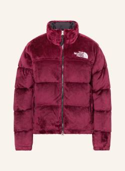 The North Face Daunenjacke Versa Aus Kunstfell lila von The North Face