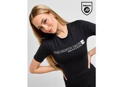 The North Face Outline Logo Slim Crop T-Shirt - Damen, Black von The North Face