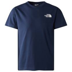 The North Face - Teen's S/S Simple Dome Tee - T-Shirt Gr S blau von The North Face