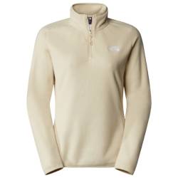 The North Face - Women's 100 Glacier 1/4 Zip - Fleecepullover Gr L beige von The North Face