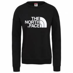 The North Face - Women's Drew Peak Crew - Pullover Gr L schwarz von The North Face