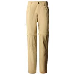 The North Face - Women's Exploration Conv Straight Pants - Trekkinghose Gr 12 - Regular beige von The North Face