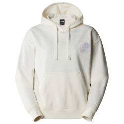 The North Face - Women's Nature Hoodie - Hoodie Gr M grau/weiß von The North Face