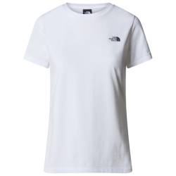 The North Face - Women's S/S Simple Dome Tee - T-Shirt Gr M weiß von The North Face