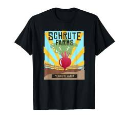 The Office Schrute Farms Modern Decoupage T-Shirt von The Office