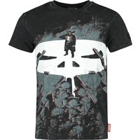 The Punisher - Disney T-Shirt - Skull - S bis XXL - für Männer - Größe L - schwarz  - EMP exklusives Merchandise! von The Punisher