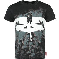 The Punisher - Disney T-Shirt - Skull - S bis XXL - für Männer - Größe XL - schwarz  - EMP exklusives Merchandise! von The Punisher