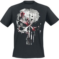 The Punisher - Marvel T-Shirt - Bloody Skull - S bis XXL - für Männer - Größe S - schwarz  - Lizenzierter Fanartikel von The Punisher