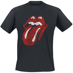 The Rolling Stones Classic Tongue Männer T-Shirt schwarz 5XL von The Rolling Stones