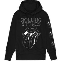 The Rolling Stones Kapuzenpullover - Hackney Diamonds Marker Shards - S bis 3XL - für Damen - Größe 3XL - schwarz  - Lizenziertes Merchandise! von The Rolling Stones