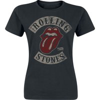 The Rolling Stones T-Shirt - 1978 - S bis XXL - für Damen - Größe M - schwarz  - Lizenziertes Merchandise! von The Rolling Stones