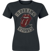 The Rolling Stones T-Shirt - 1978 - S bis XXL - für Damen - Größe XL - schwarz  - Lizenziertes Merchandise! von The Rolling Stones