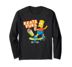 The Simpsons Bart Simpson Skate Fuel Skateboard Squishee Langarmshirt von The Simpsons