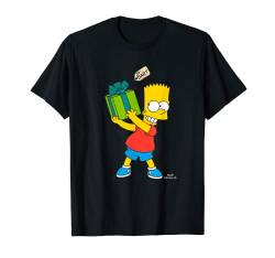 The Simpsons Bart Simpsons Present Time Holiday T-Shirt von The Simpsons