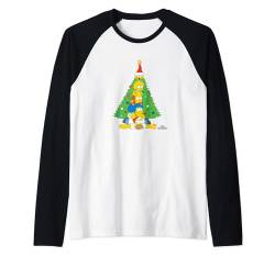 The Simpsons Family Christmas Tree Holiday Raglan von The Simpsons