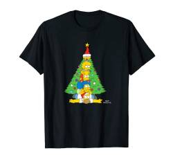 The Simpsons Family Christmas Tree Holiday T-Shirt von The Simpsons