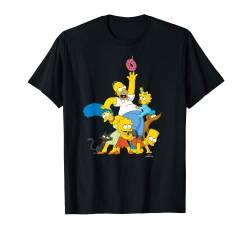 The Simpsons Family Donut Reach T-Shirt von The Simpsons