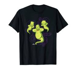 The Simpsons Homer Bart Lisa Ghosts Halloween T-Shirt von The Simpsons