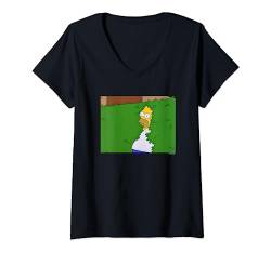 The Simpsons Homer Hedge Meme T-Shirt mit V-Ausschnitt von The Simpsons