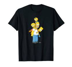 The Simpsons Homer Lisa Bart and Maggie Play T-Shirt von The Simpsons