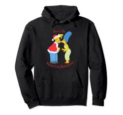 The Simpsons Homer Marge Christmas Meet Under the Mistletoe Pullover Hoodie von The Simpsons