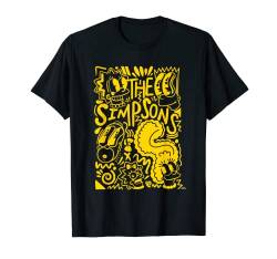 The Simpsons Homer Marge Lisa Bart Maggie Doodle T-Shirt von The Simpsons