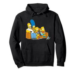 The Simpsons Homer Marge Maggie Bart Lisa Simpson Couch Pullover Hoodie von The Simpsons