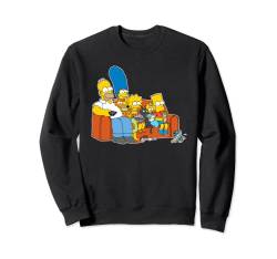 The Simpsons Homer Marge Maggie Bart Lisa Simpson Couch Sweatshirt von The Simpsons