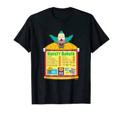 The Simpsons Krusty the Clown Krusty Burger Menu T-Shirt von The Simpsons
