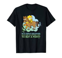 The Simpsons Lisa Simpson Buy a Pony Retro T-Shirt von The Simpsons