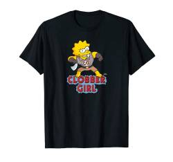 The Simpsons Lisa Simpson Clobber Girl T-Shirt von The Simpsons