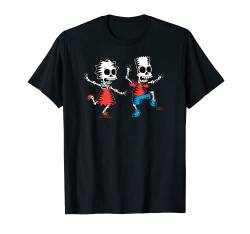 The Simpsons Lisa & Bart Spooky Skeletons Halloween T-Shirt von The Simpsons