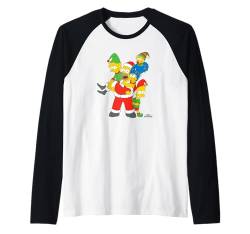 The Simpsons Marge Homer Bart Lisa Maggie Holiday Raglan von The Simpsons