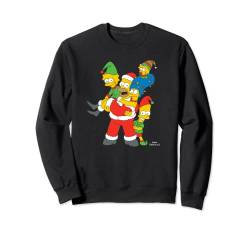 The Simpsons Marge Homer Bart Lisa Maggie Holiday Sweatshirt von The Simpsons