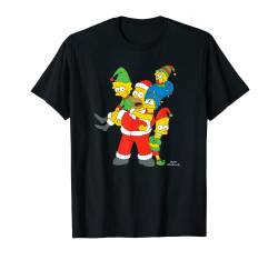 The Simpsons Marge Homer Bart Lisa Maggie Holiday T-Shirt von The Simpsons