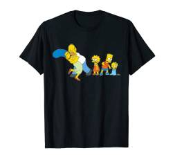 The Simpsons Marge Homer Bart Lisa Maggie Kiss T-Shirt von The Simpsons