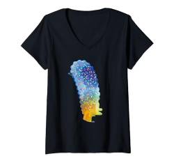 The Simpsons Marge Simpson Sprinkles Head T-Shirt mit V-Ausschnitt von The Simpsons